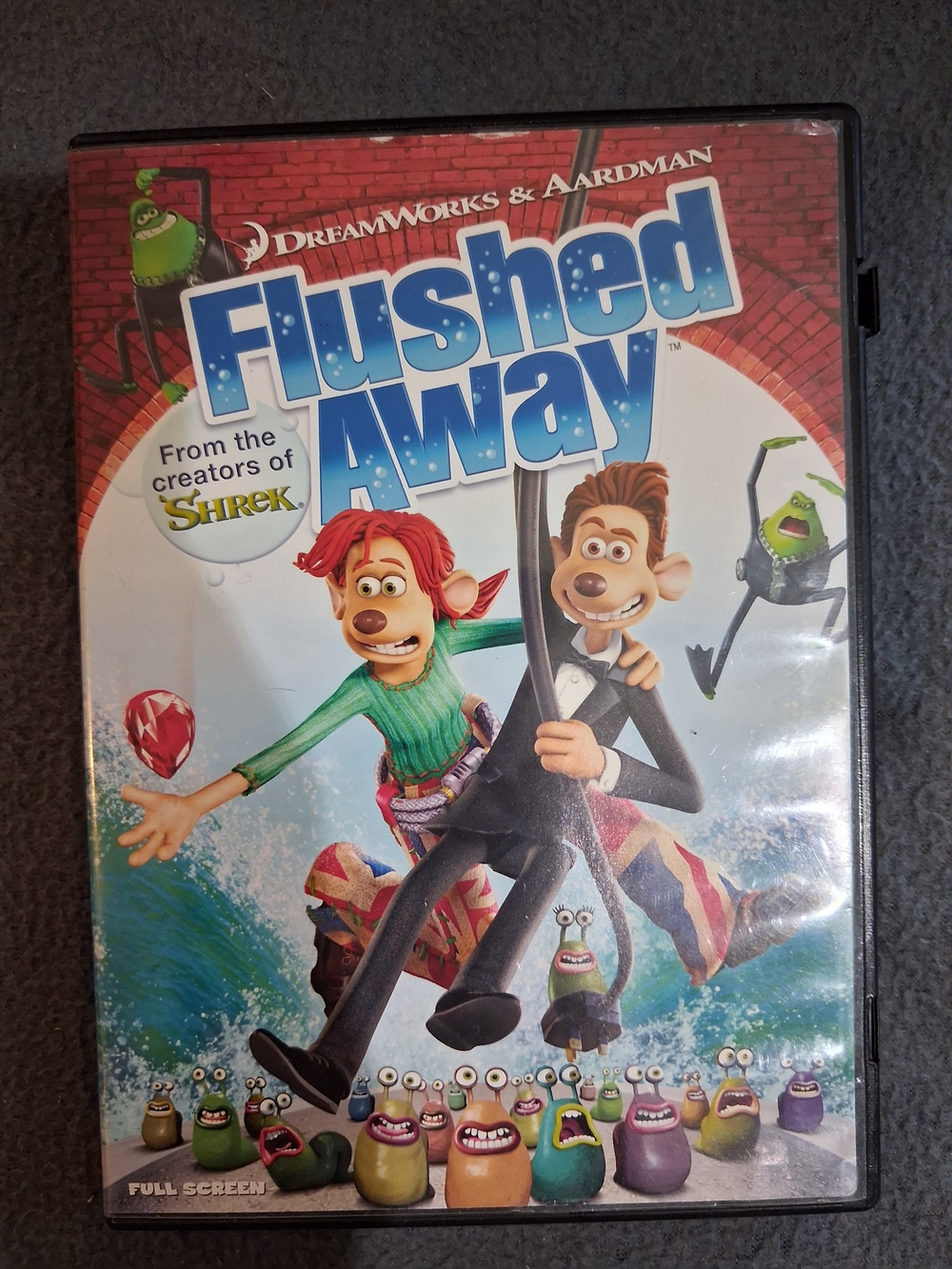 DreamWorks Flushed Away DVD